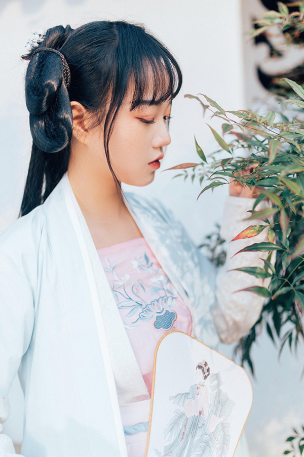 漢服 對襟半臂襦裙