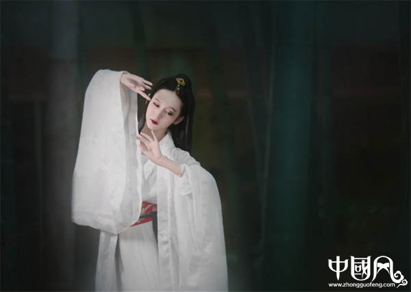 漢服魏晉風交領大袖襦裙