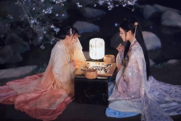 古裝攝影，一眼萬(wàn)年古裝女子攝影照片