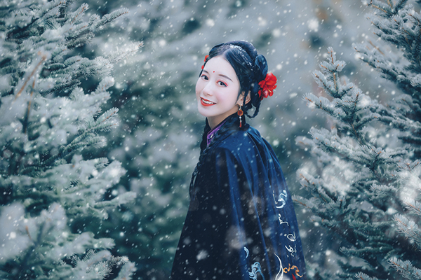 人物攝影，古裝攝影照片