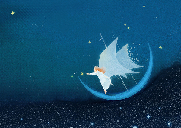 孤獨的插畫，百年孤獨系列