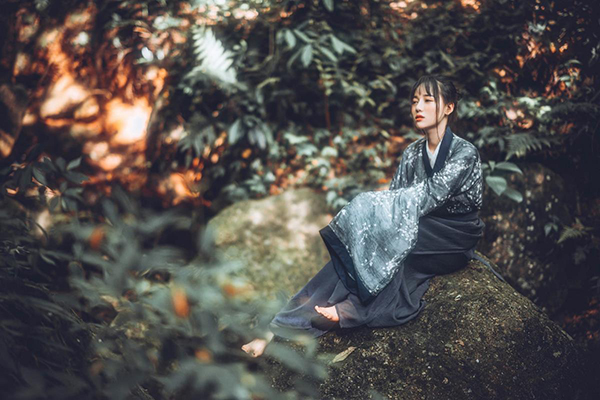 人像攝影，古裝女子人像攝影照片