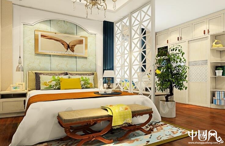 臥室的植物風水擺設講究