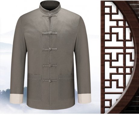 簡(jiǎn)約大氣家佳樂文學(xué)長(zhǎng)袖唐裝