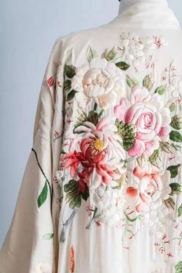 美的讓人無(wú)法呼吸，唯美刺繡圖案圖片