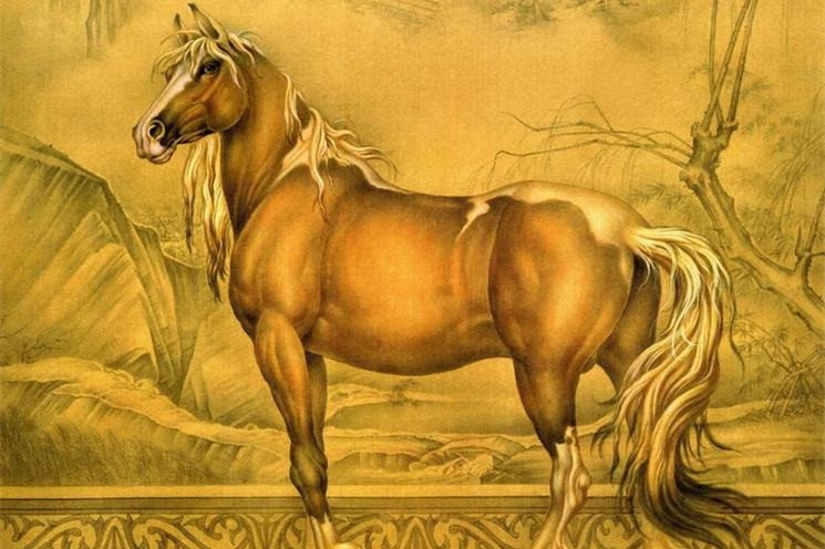 細膩畫工筆畫風(fēng)乾隆八駿圖