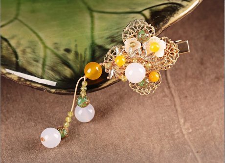 沐陽古粉發(fā)夾，向著陽光生長！