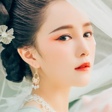 白衣仙子女生頭像，唯美古風真人頭像