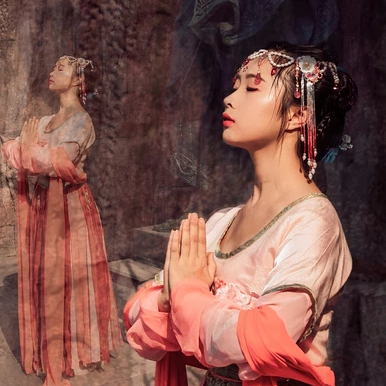 浮世年華少女頭像，唯美古風(fēng)真人頭像