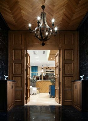 新中式裝修設(shè)計(jì)，裝修設(shè)計(jì)會(huì)舍圖(九)