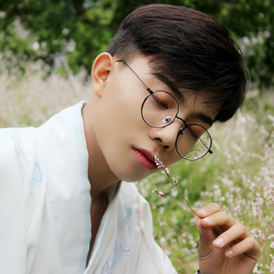 文藝范漢服男生頭像，唯美古風真人頭像