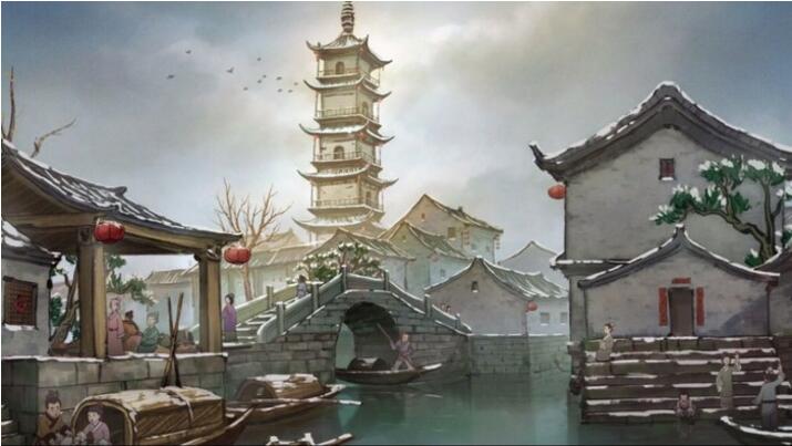 家佳樂文學(xué)國漫短片《元日》高清古風(fēng)圖片