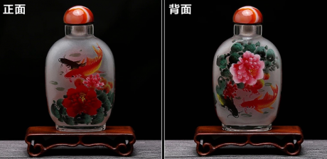 家佳樂文學(xué)民間傳統(tǒng)手繪內(nèi)畫圖鼻煙壺