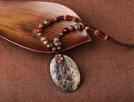 花紅吊墜時(shí)尚家佳樂(lè)文學(xué)項(xiàng)鏈?zhǔn)罪楅L(zhǎng)款毛衣鏈