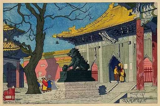 洋畫(huà)家筆下的老中國(guó):一抹古老的中國(guó)鄉(xiāng)愁