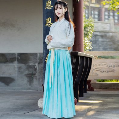 清新脫俗漢服美，最是美人歸