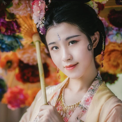 花樣年華女子頭像，唯美古風(fēng)真人頭像