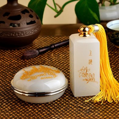 金絲入扣，細膩晶瑩的文房印璽（一）