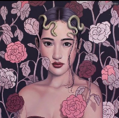 肖像插畫遇上植物花卉，碰撞出不一樣的火花！