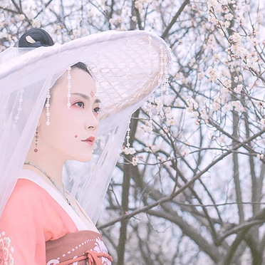 妖嬈女生頭像，唯美古風(fēng)真人頭像