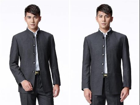 立領(lǐng)中山裝，恰同學(xué)少年風(fēng)華正茂