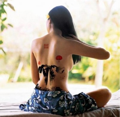 家佳樂(lè)文學(xué)人體彩繪 彩繪圖片