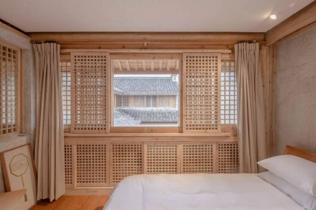 潤舍民宿設(shè)計，傳統(tǒng)木結(jié)構(gòu)的運用