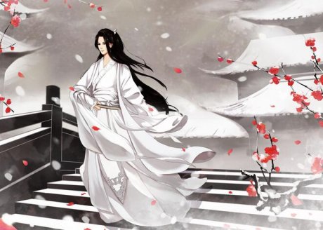古風(fēng)圖片，白衣翩翩公子
