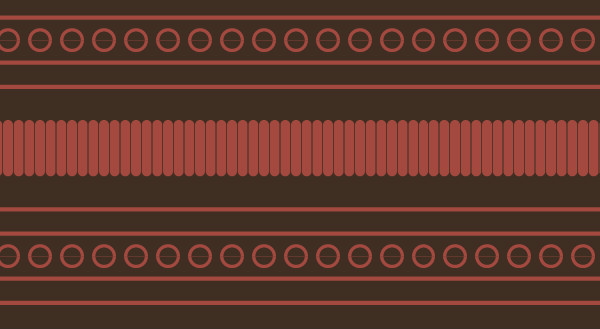 中國(guó)傳統(tǒng)唐代服飾聯(lián)珠紋圖案十，矢量素材