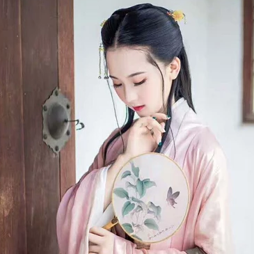 漢服女生頭像，古風(fēng)真人女子頭像