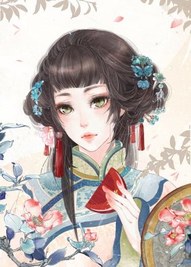 弱柳扶風(fēng)，超經(jīng)典的美女古風(fēng)圖片