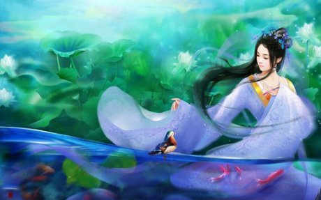 女生古風網名:素胚勒青瓷影