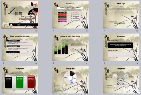 家佳樂文學(xué)新年工作計(jì)劃PPT模板