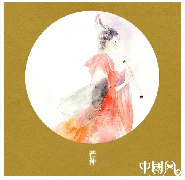 唯美二十四節(jié)氣古風(fēng)圖片，可做頭像的古風(fēng)插畫