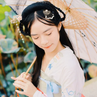 家佳樂(lè)文學(xué)古風(fēng)真人唯美女子頭像