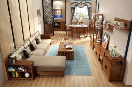 新中式沙發(fā)貴妃轉(zhuǎn)角，雞翅木的養(yǎng)護方法