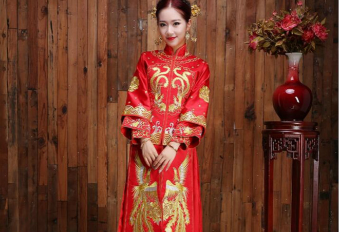 家佳樂文學秀禾服嫁衣中式禮服