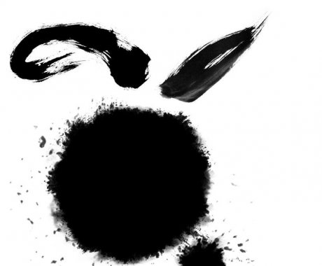 家佳樂文學(xué)傳統(tǒng)墨跡PSD分層素材