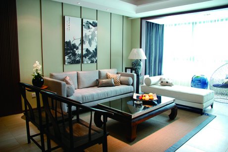 新中式會(huì)舍裝修設(shè)計(jì)圖，泰富