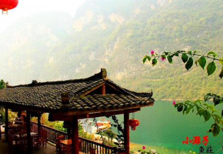 重慶酉陽(yáng)龔灘古鎮(zhèn)小灘子客棧