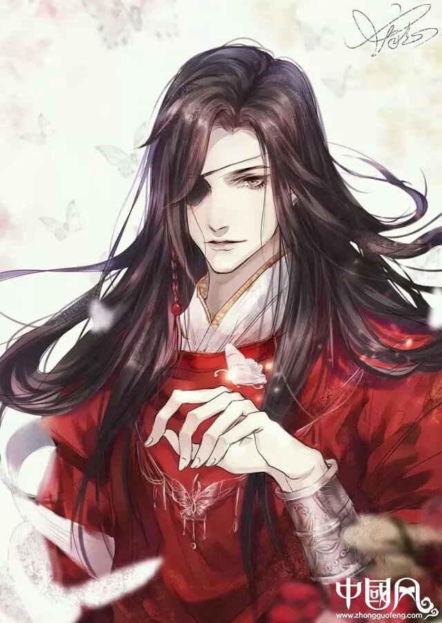 《天官賜福》古風(fēng)圖集(23張），花城好帥呀！
