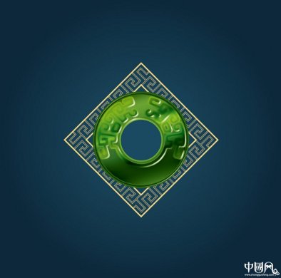 家佳樂文學(xué)玉璧psd素材