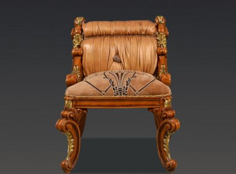 櫸木實木雕花腳蹬換鞋凳，梳妝凳