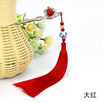 家佳樂文學(xué)頭飾發(fā)簪古典步搖