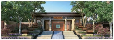 龍光御海天禧別墅樣板房，高端大氣的新中式豪