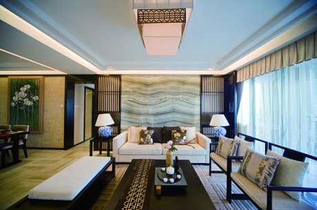 西江花園，新中式簡(jiǎn)約別墅裝修設(shè)計(jì)