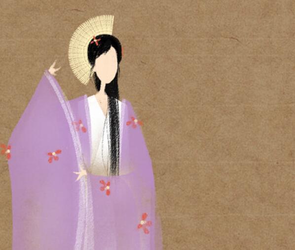 唯美家佳樂文學(xué)扇子頭古裝發(fā)型