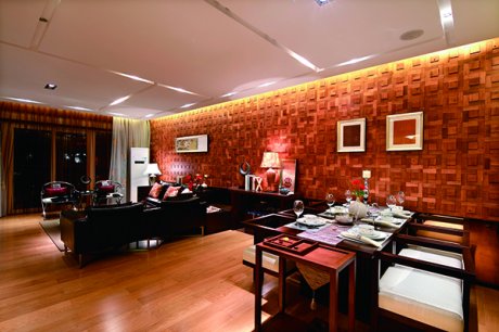 金沙西園，新中式會(huì)舍裝修設(shè)計(jì)