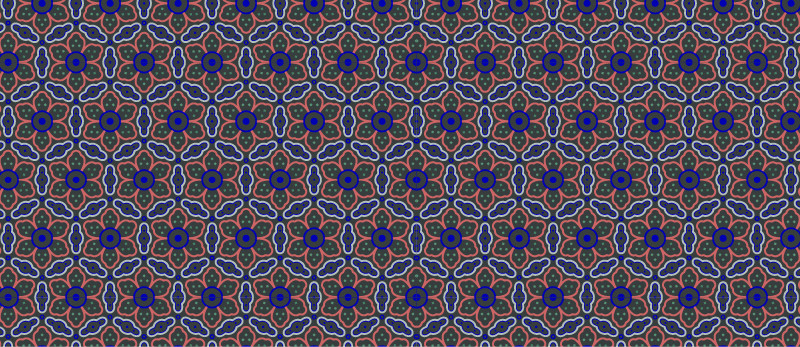 中國傳統(tǒng)明代服飾六瓣花圖案，矢量素材