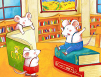 兒童睡前小故事《小老鼠上燈臺》 